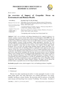 An Overview of Impact of Geopathic Stress on Environment and Human Health