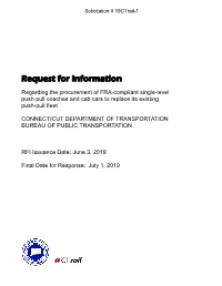 19Ctrail-1 Request for Information