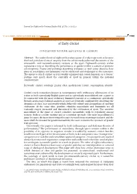 Class, Gender and the Context of Early Cricket