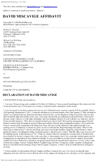 David Miscavige.Affadavit.17 Feb 1994