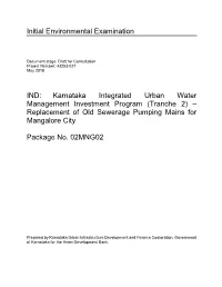 Draft Initial Environmental Examination