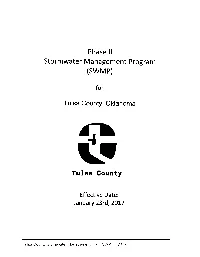 Phase II Stormwater Management Program (SWMP)