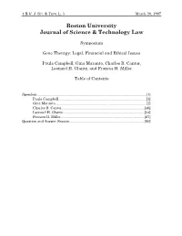 Boston University Journal of Science & Technology
