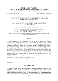 Faculty of Materials Science and Technology in Trnava Slovak University of Technology in Bratislava