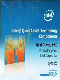 Intel® Quickassist Technology Components