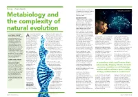 Metabiology and the Complexity of Natural Evolution