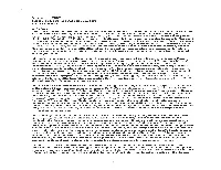 November 2007 Historic Resources Addendum For: LEWIS HALL