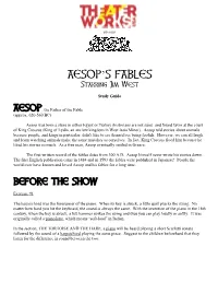 Aesop's Fables II with Jim West Study Guide
