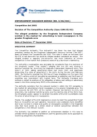 Enforcement Decision Series (No