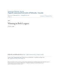 Winning in Both Leagues J