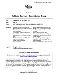 Ashtead Common Consultative Group