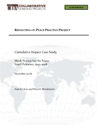 Cumulative Impact Case Study