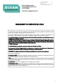 Règlement Du Service Public D'eau Potable.Pdf