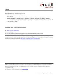 "Sandford Fleming and Universal Time"