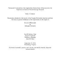 Trematode Communities of the Appalachian Stream Snail, Elimia Proxima: the Importance of Scale in Parasite Ecology Research