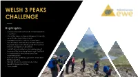Welsh 3 Peaks Challenge