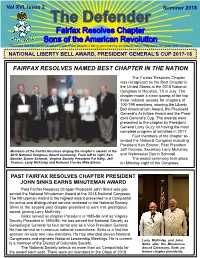 2018 Summer Newsletter.Pdf