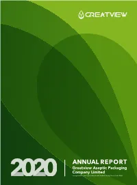 Annual Report 2020 3 FINANCIAL SUMMARY