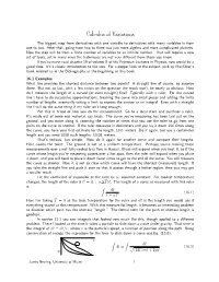 Calculus of Variations