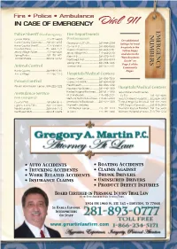 Emer Gency Numbers