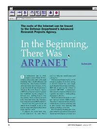 ARPANET by Peter Grier