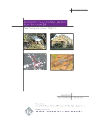 Downtown Station Area Specific Plan Program EIR