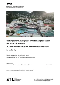 Enabling Inward Development in the Planning System and Practice of the Seychelles