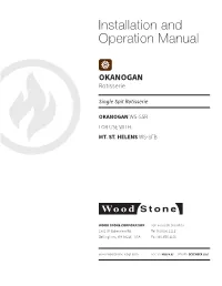 Installation and Operation Manual