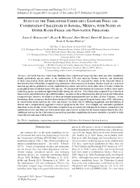 Status of the Threatened Chiricahua Leopard Frog and Conservation Challenges in Sonora, Mexico, with Notes on Other Ranid Frogs and Non-Native Predators