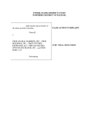 Individually and on Behalf of All Others Similarly Situated, CLASS ACTION COMPLAINT