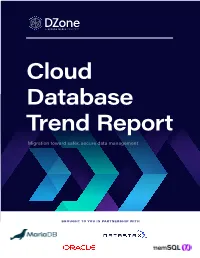Migration Toward Safer, Secure Data Management