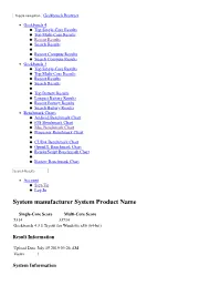 System Manufacturer System Product Name