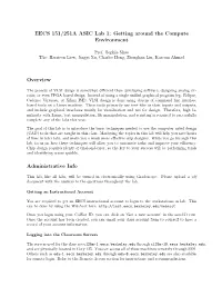 EECS 151/251A ASIC Lab 1: Getting Around the Compute Environment