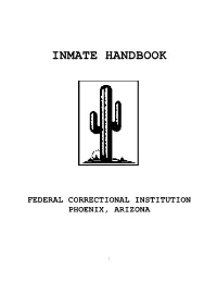 Inmate Handbook