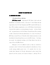 INSERT to CHAPTER SIX B. Records on Cuba 3