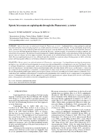 Epizoic Bryozoans on Cephalopods Through the Phanerozoic: a Review