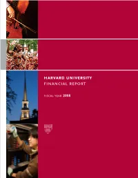 HBS Annual Report 2008