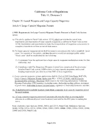 Text of Regulations