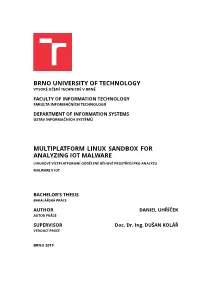Brno University of Technology Multiplatform