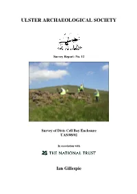 Survey of Divis Cell Bay Enclosure UAS/08/02