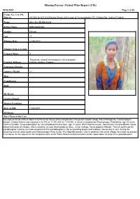 Missing Person - Period Wise Report (CIS) 08/06/2020 Page 1 of 50