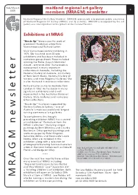 MRAGM Newsletter March at 2Pm at MRAG