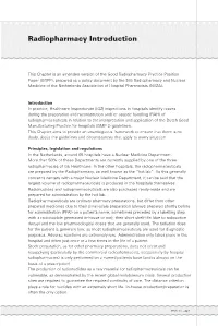 Radiopharmacy Introduction