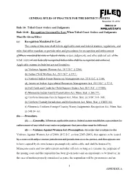 1 Appendix a General Rules Of