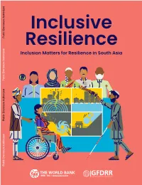 Inclusion Matters for Resilience in South Asia