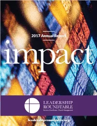 2017 Annual Report Impact