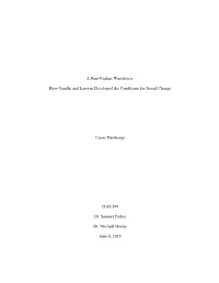 A Non-Violent Worldview: How Gandhi and Lawson Developed The