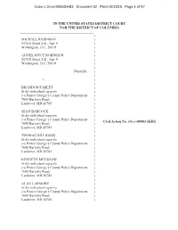 Case 1:15-Cv-00803-KBJ Document 62 Filed 10/13/16 Page 1 of 67