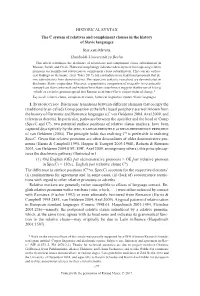 HISTORICAL SYNTAX the C System of Relatives and Complement Clauses in the History of Slavic Languages Roland Meyer
