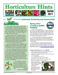 Horticulture Hints Spring 2017Pdfpdf